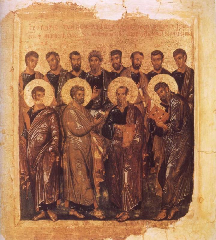 unknow artist The Synaxaire of the Apostles